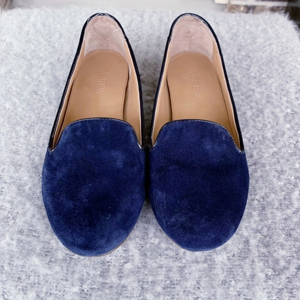 J Crew Suede Smoking Slippers